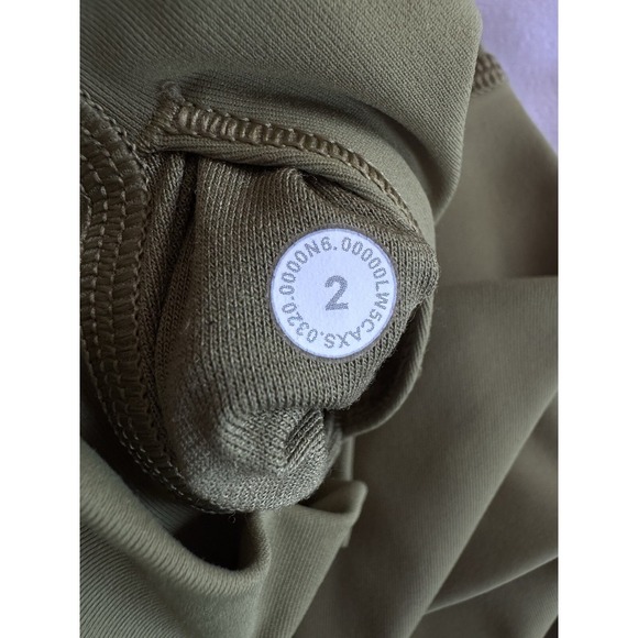 Lululemon Wunder Under High-Rise Tight 25" *Full-On Luxtreme Bronze Green Sz 2 - Picture 8 of 9